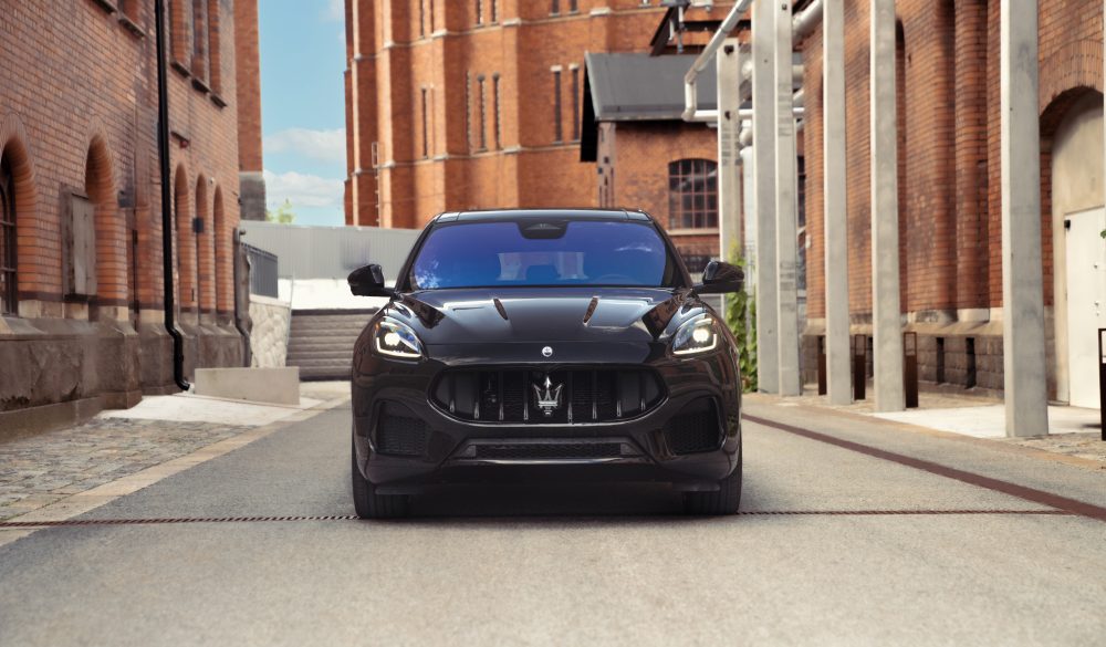 Maserati Grecale Modena front - i Stockholm